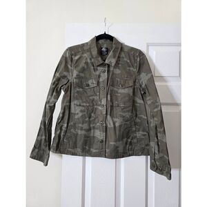 Vuori Ripstop Jacket Oregano Camo S